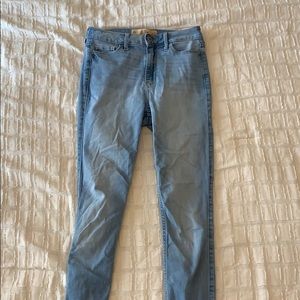 Hollister high waisted skinny jeans
